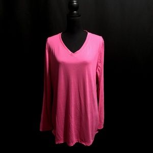 Pink Long Sleeve Shirt